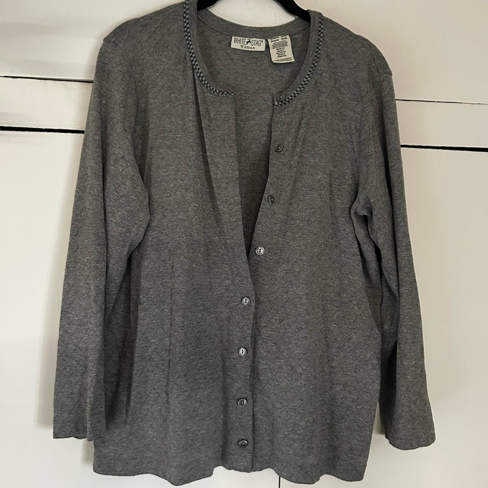 White Stag Gray Women's Sweater